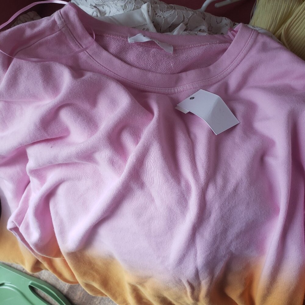 Elodie pink ombre
